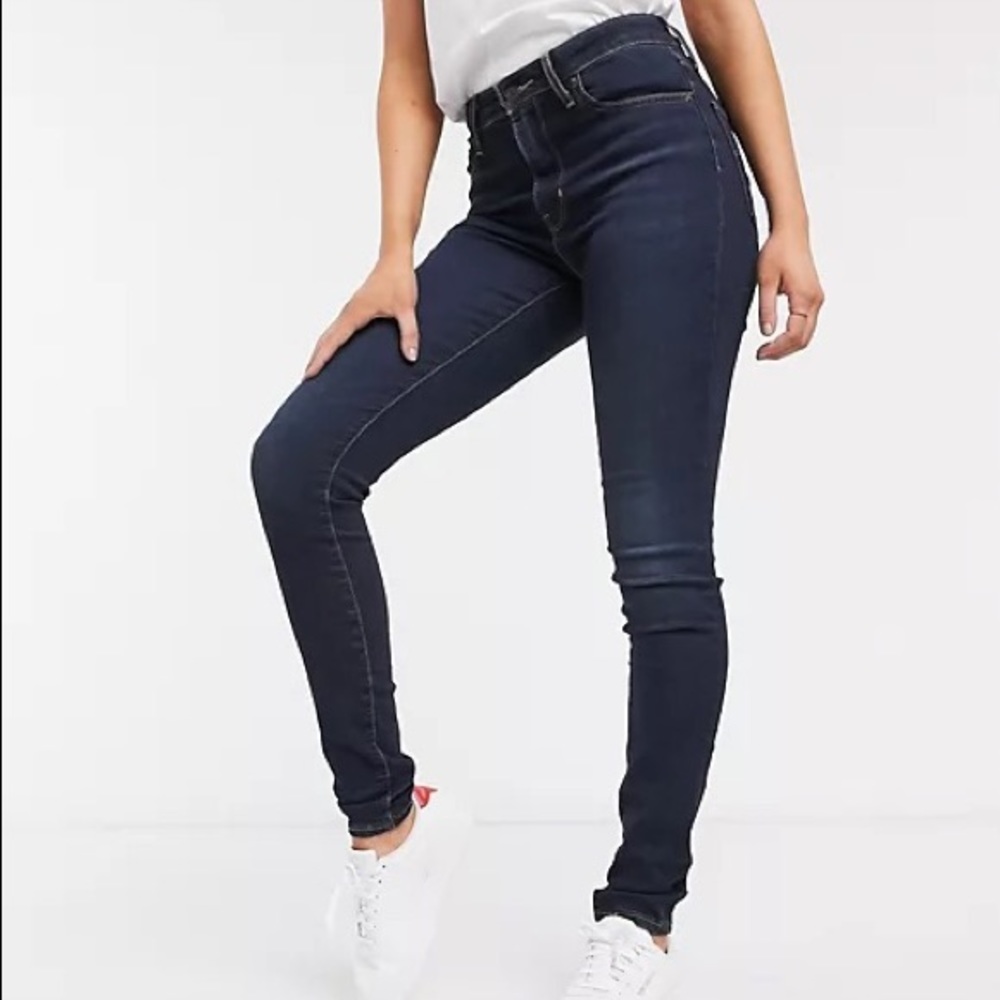 Levi Dark Wash Skinny 721 Jeans Sz28